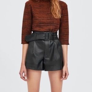 Leather Shorts